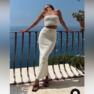 Princess Polly Martha set-tube top and skirt combo brand new tags on